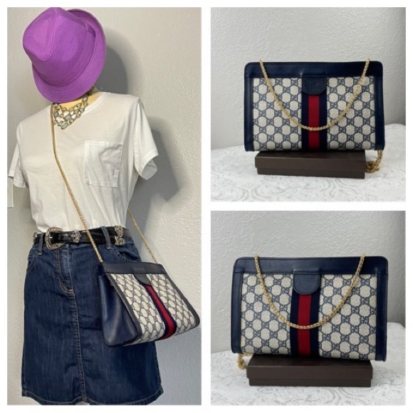 Gucci Handbags - ✅GUCCI ✅ Authentic GG Logo PVC Crossbody Bag